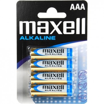 Baterie  MAXELL Alkaline  AAA LR3 (4)