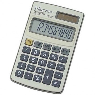 Kalkulator kieszonkowy Vector DK-137