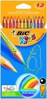 Kredki Ołówkowe Bic Kids Tropicolor 12 kolorów