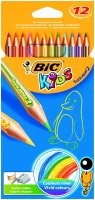 Kredki Ołówkowe Bic Kids Tropicolor 12 kolorów