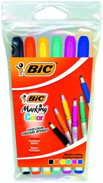 Markery Mini Bic Kids Velleda 6 kolorów 