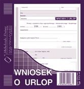 Druk wniosek o urlop