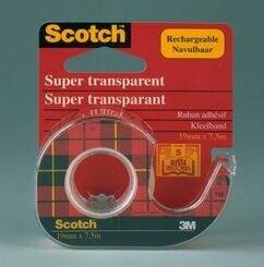 Scotch Crystal z dypenserem 19mm x 7,5m