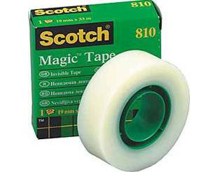 Scotch Magic taśma samoprzylepna matowa 19x33m