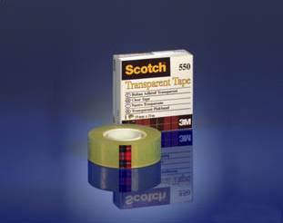 Scotch 550P taśma transparentna w pudełku 19x33m