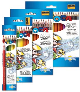 Kredki ołówkowe 24 kolory