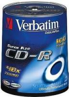 Płyty Verbatim CD-R 700mb pudełko typu cake 100 szt.