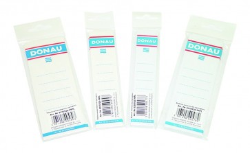 Etykiety wymienne do segregatorów Donau- wsuwane