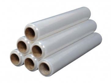 Folia stretch ręczna 23 microny bezbarwna 2.5 kg.