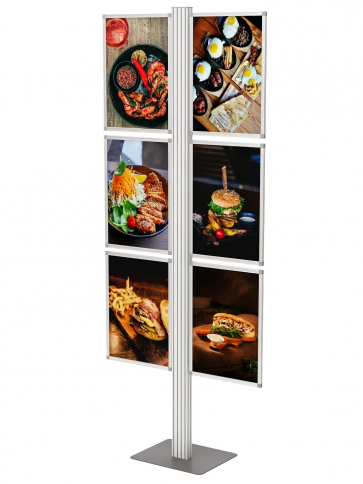 Stojak na plakat 6 x A3 , Art 447