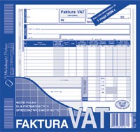 Druk faktura VAT