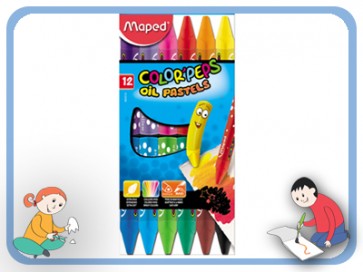 Pastele olejne Color ' Peps 12 kolorów