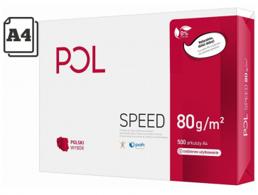Papier ksero Polspeed Ak klasa C+ 80g