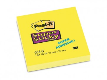 Bloczek samoprzylepny POST-IT super sticky 76x76 mm.