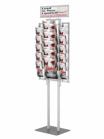 Składany stojak na ulotki 5 x A4 +10 x DL art 3661