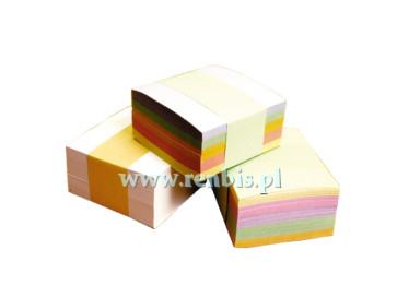 Wkład papierowy biały nieklejony 8,5x8,5x3,5 Has 