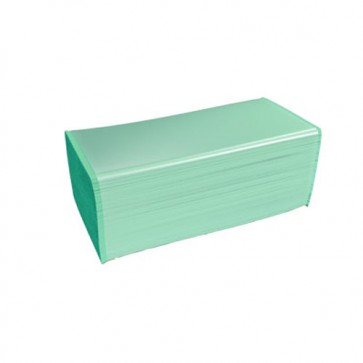 Ręcznik składany typu Z-Z zielony 20x200 listków