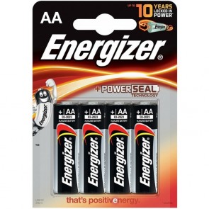 Bateria Energizer Alkaline Power AA.LR6. 1.5V , 4 szt.