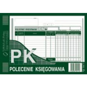 Druk polecenie księgowania