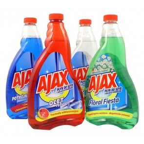 AJAX PŁYN D/SZYB ZAPAS 750ML