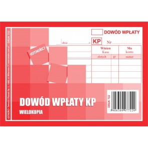 Druk KP - Kasa Przyjęła dowód wpłaty