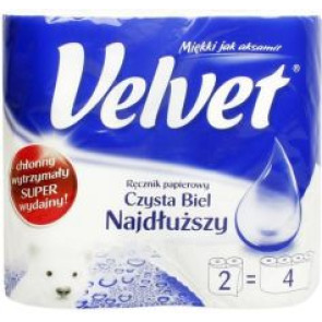 Ręcznik kuchenny VELVET najdłuższy 2 rolki