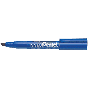 Marker permanentny NN60 Pentel - ścięta końcówka