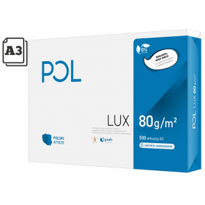 Papier ksero Pollux A3 klasa B 80g