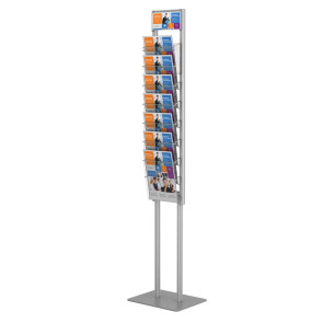 Składany stojak / prezenter na ulotki 7 x A4 art 374 v2