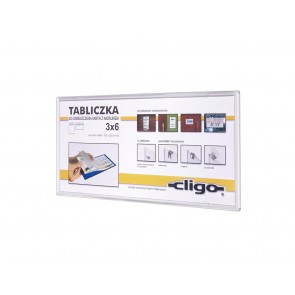 Tabliczka samoprzylepna 11 x 23 cm Art 492