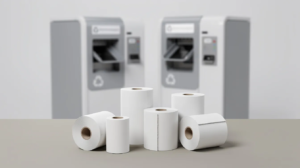 Papier do butelkomatów i recyklomatów — jak dobrać rozmiar rolki?